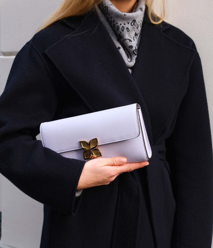 Hortensia Clutch | Glycine - Fleuron Paris